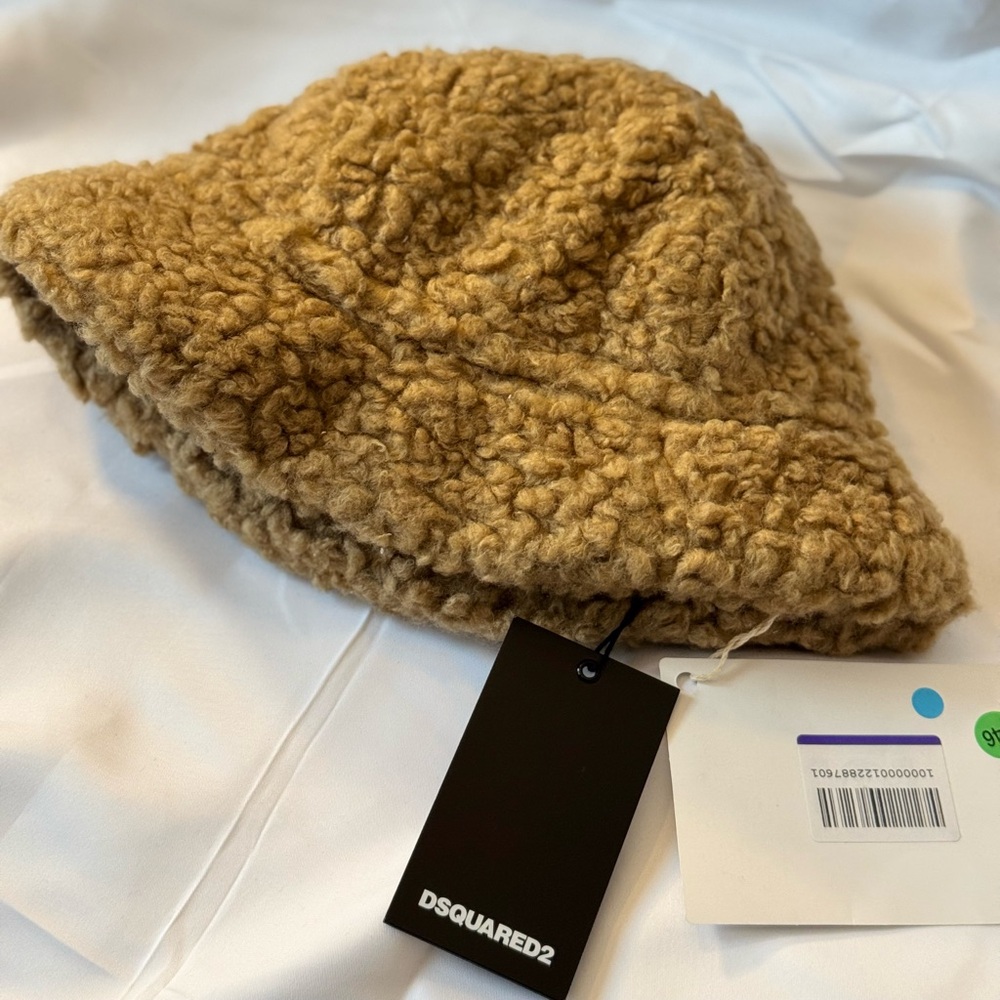 DSQUARED2  Tan Bucket Hat
